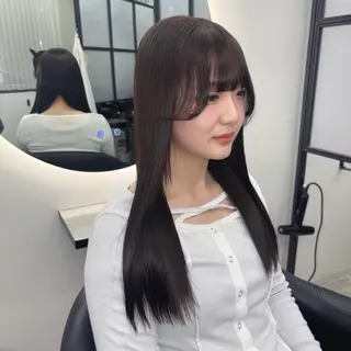 ロング カラー Ren. 🦋デザインカラーのヘアスタイル