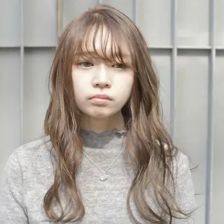 ロング カラー 原田 祥彰のヘアスタイル
