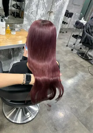 ロング カラー ベージュカラー💖 やすひろのヘアスタイル