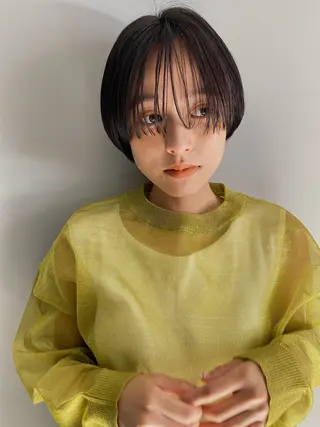 ショート メンズ清潔感のプロ 💈メンズパーマ藤田のヘアスタイル