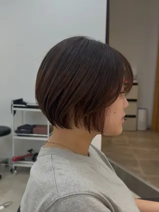 ショート ボブ迷子卒業/トレン ドボブ/あすか🐯のヘアスタイル
