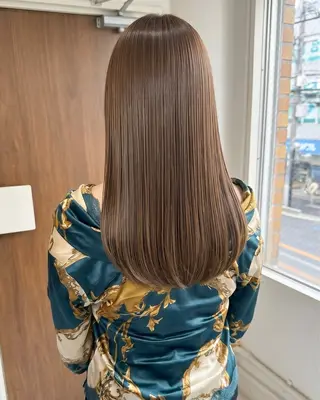 カラー 髪質改善🌟美髪💐 服部睦月のヘアスタイル