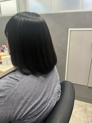 ミディアム 加藤 碧唯のヘアスタイル