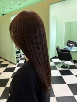 セミロング 海外デザイン好きな方 滝沢錬平のヘアスタイル