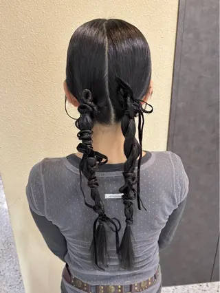 ヘアアレンジ Mila hinaのヘアスタイル