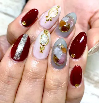 ネイル Lino+ ネイル&よもぎ蒸しのネイルデザイン