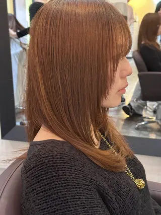 ロング 似合わせひなた🐥 elima調布のヘアスタイル