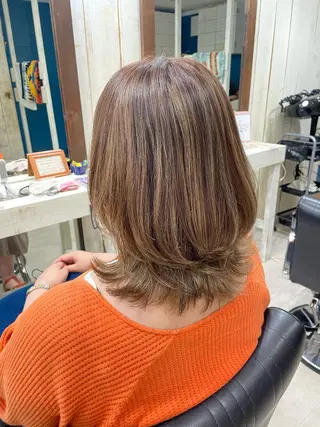 ミディアム Mens cut Hannaのヘアスタイル