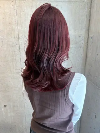 ロング カラー ROCCA hair eje. 千晴のヘアスタイル