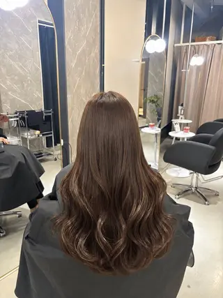 ロング カラー 梅田/suzuka 透明感カラー🩰‎のヘアスタイル
