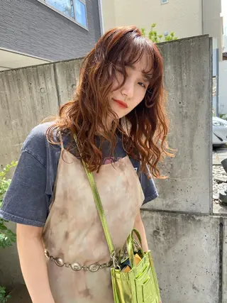 セミロング カラー tone/ AKANEのヘアスタイル