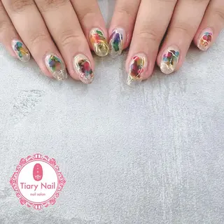 ネイル tiarynail K K🐼のネイルデザイン