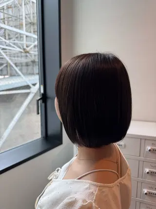 ショート 庄内/透明感 カラー/SHUNのヘアスタイル