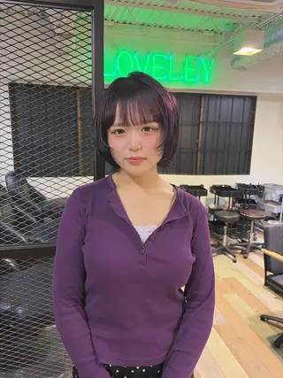 ミディアム 💜🦋 COCONA🦋💜のヘアスタイル