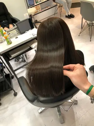 ロング カラー 🩵レイヤー✖︎ 髪質改善🩵リョウヤのヘアスタイル