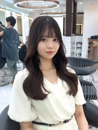 ロング 柳堀 日菜のマツエク・マツパデザイン