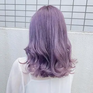 セミロング 🌙yuria/ハイ トーン/ベージュ🌙のヘアスタイル