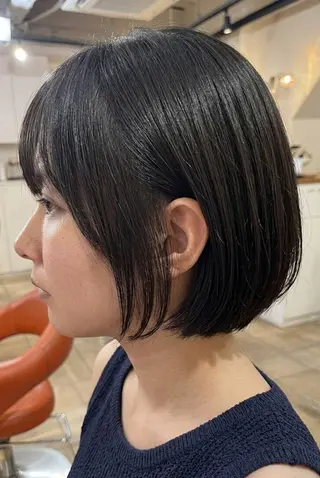 ショート カラー flencia 丸 和博|カットのヘアスタイル