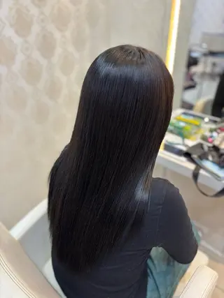 ロング はらだ すずのヘアスタイル