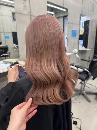 カラー Asami/名古屋/ ハイトーン/デザインのヘアスタイル