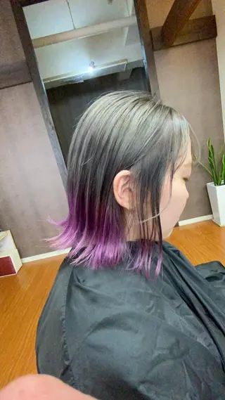 ショート カラー 森 健人のヘアスタイル