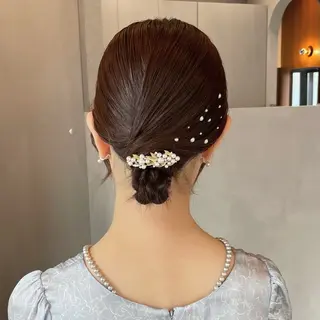 ヘアアレンジ 縮毛矯正/レイヤー/ ボブ♡Natsukiのヘアスタイル