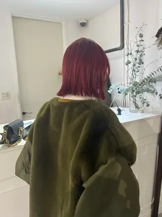 ショート カラー 大人ボブと似合 わせカラー/馬場 翼のヘアスタイル