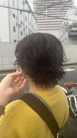 ミディアム パーマ CAOLILA /Sakiのヘアスタイル