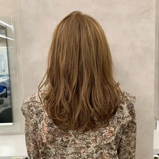 ミディアム 🩶透髪×モテ髪🩶 FRUITS🏹🩶のヘアスタイル