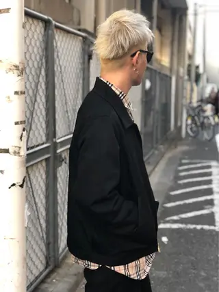 メンズ パルーザ代表👑 YUYAのヘアスタイル