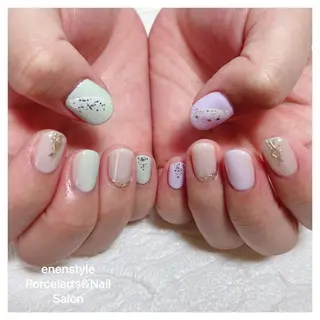 ショート ネイル 🐾enen style 🐾のネイルデザイン