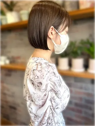 ショート 🫧艶髪レイヤー/韓 国ボブ💎石川遥💎のヘアスタイル