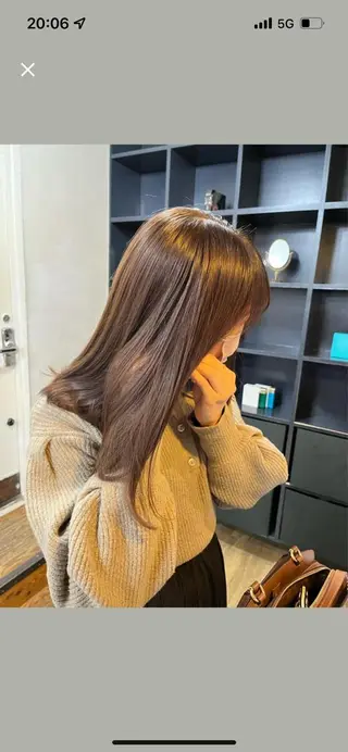 ミディアム 髪質改善/艶カラー MISATOのヘアスタイル