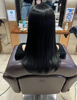 ロング カラー 後藤 優瞳のヘアスタイル