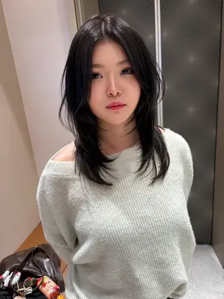 セミロング 🌈レイヤーカット/ /吉田悟志🌈のヘアスタイル