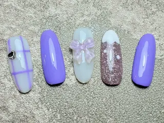 ネイル マジック ミラーのネイルデザイン