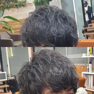 ショート メンズ かんばら りょーいのヘアスタイル