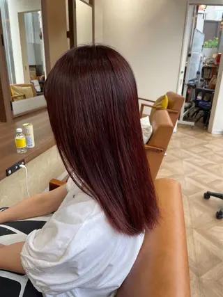 ミディアム ササキ カンタのヘアスタイル