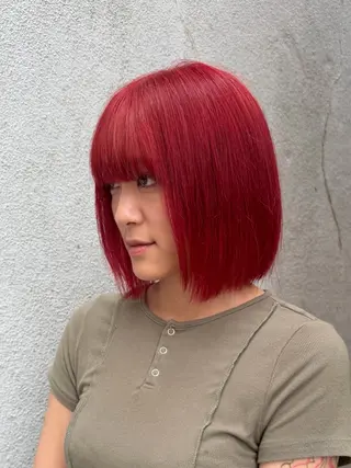 ロング カラー 【暖色カラー+色持ち 重視】💟まなみのヘアスタイル