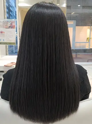 ロング カラー 透明感カラー×美眉 🎀みゆう🎀のヘアスタイル