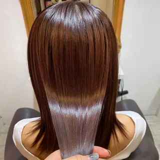 ミディアム 美髪ヘア 🤍erikaのヘアスタイル