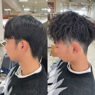 パーマ 松本 瑚心のヘアスタイル