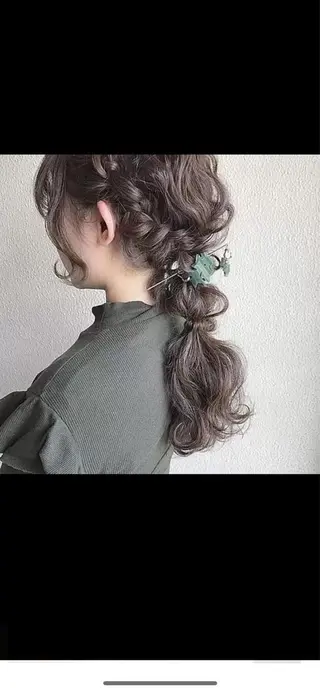 ヘアアレンジ Marika 🫧のマツエク・マツパデザイン