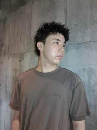メンズ 窪田 力也のヘアスタイル