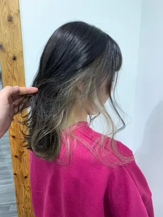 セミロング 平田 広大のヘアスタイル