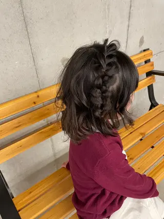 キッズ 髪の家 tikiのヘアスタイル