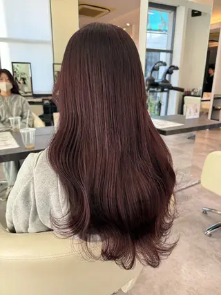 ロング カラー 渋谷髪質改善/縮毛 矯正/かすが🪽🫧のヘアスタイル