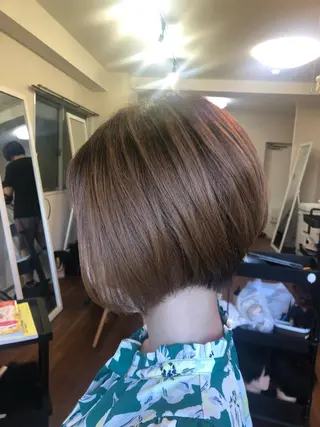 ショート 荻島 尭のヘアスタイル