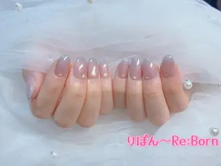 ミディアム りぼん Re:Bonrのネイルデザイン