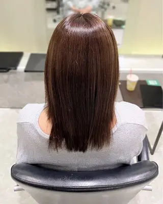 ミディアム 中川 奈々実のヘアスタイル